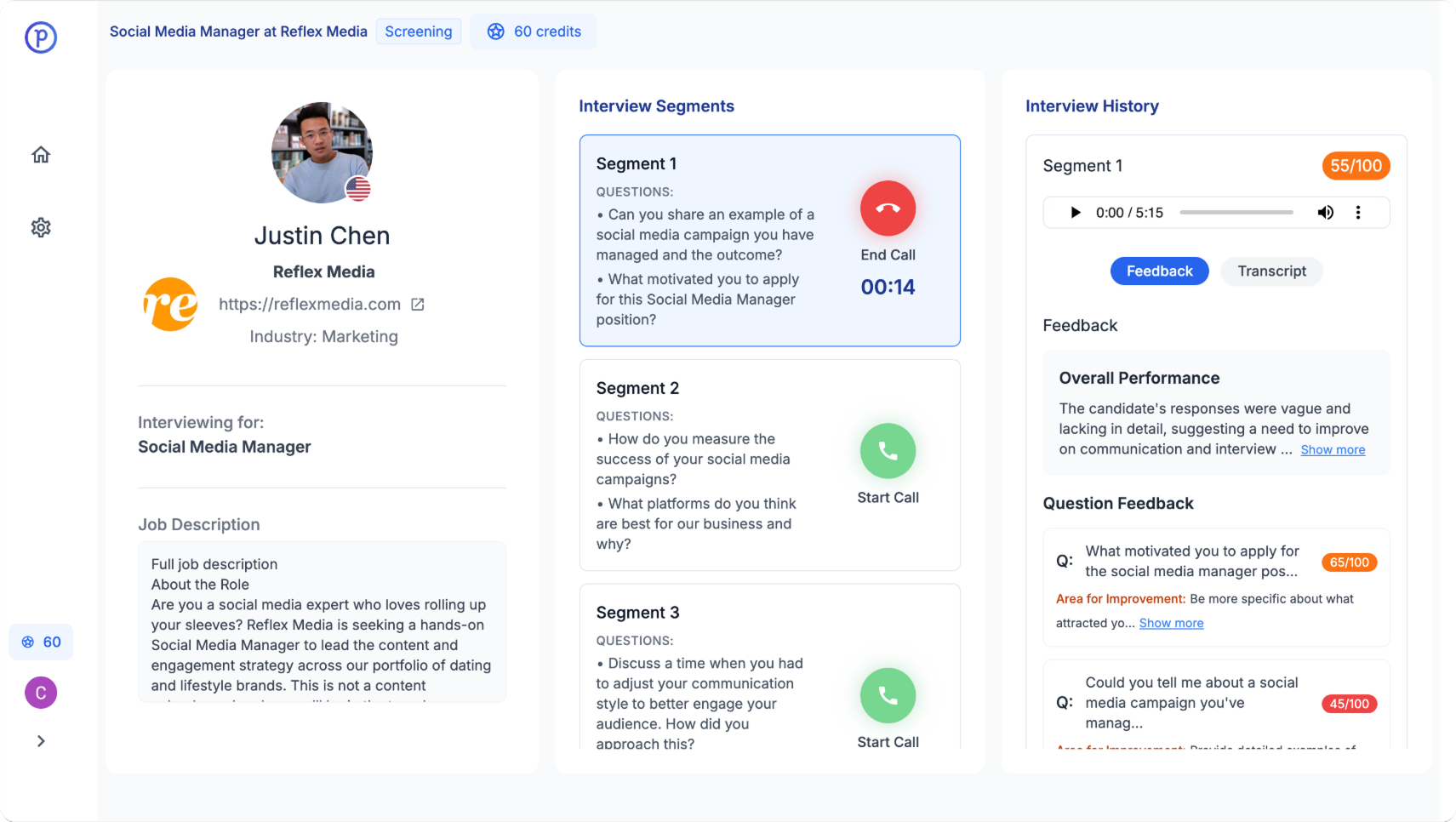 Preparely app screenshot